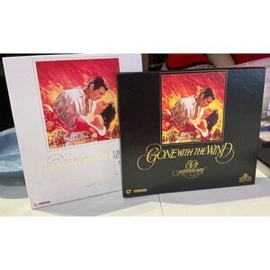 2 Gone with the Wind VHS box sets; 1 50th year Anniversary COA; 1 Deluxe Edition